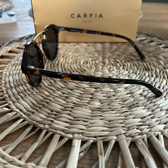 CARFIA Small Face Acetate Polarized Sunglasses for Women - Picture 3 of 5